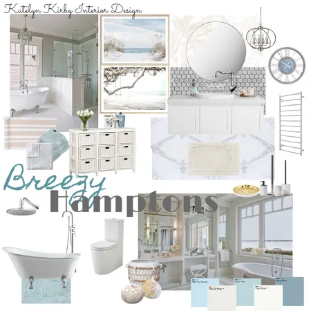 Breezy Hamptons Interior Design Mood Board by Katelyn Kirby Interior Design on Style Sourcebook