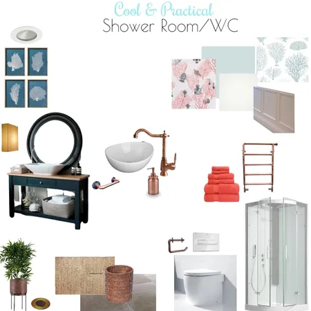 Shower Room/WC Interior Design Mood Board by marietysallblay@hotmail.com on Style Sourcebook