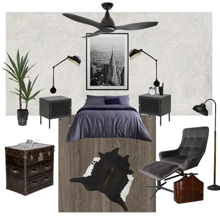 Industrial Interior Design Mood Board by danielmel on Style Sourcebook