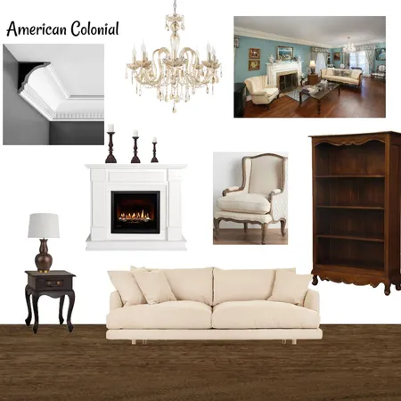 American Colonial Interior Design Mood Board by ab_interiors on Style Sourcebook
