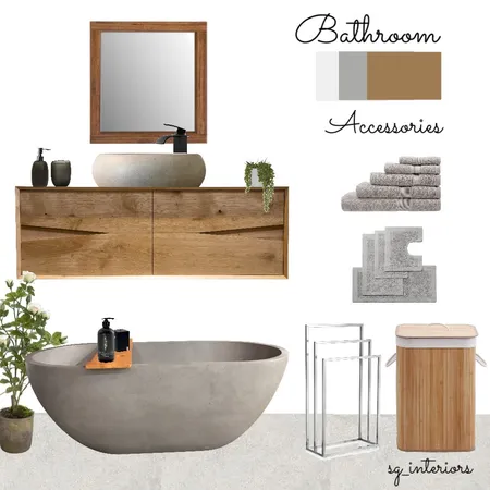 bathroom Interior Design Mood Board by sginteriors on Style Sourcebook