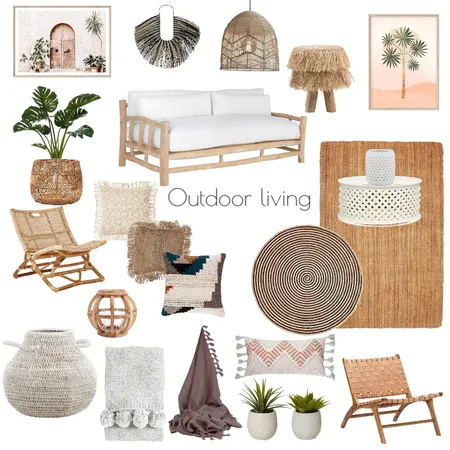 Outdoor Living room Interior Design Mood Board by Lisa Olfen on Style Sourcebook