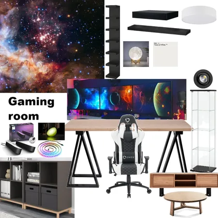 gaming room3 Interior Design Mood Board by HyunaKIM on Style Sourcebook
