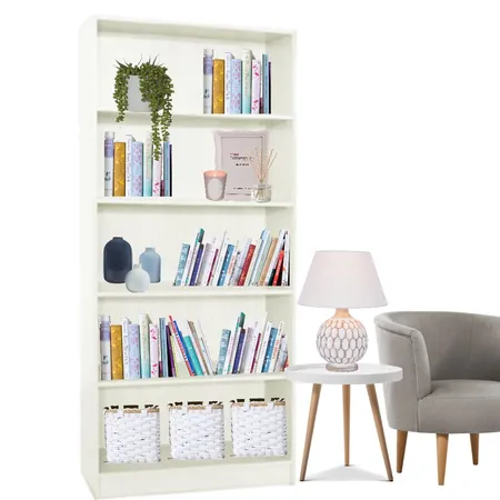 bookshelf styling Interior Design Mood Board by stephc.style on Style Sourcebook