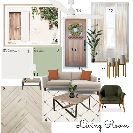 Living room Interior Design Mood Board by House 2 Home Designs LLC on Style Sourcebook