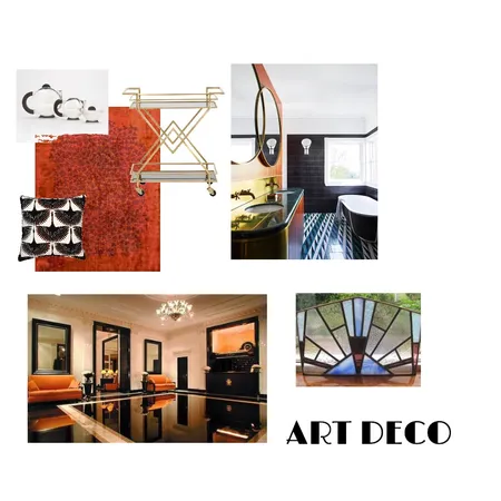 ArtDecoMoodBoard Interior Design Mood Board by Mondrianbird on Style Sourcebook