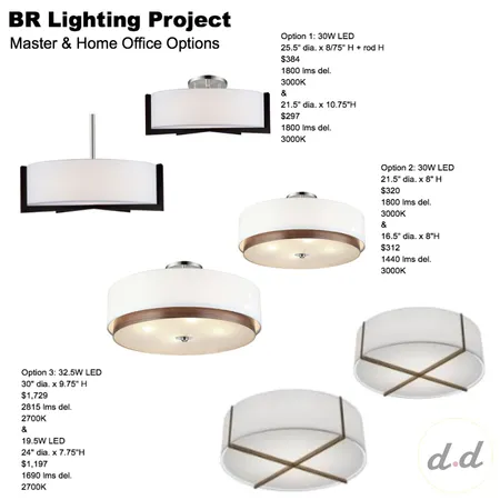 BR Lighting Project - Master & Home Office Interior Design Mood Board by dieci.design on Style Sourcebook