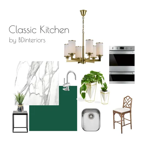 Classic Kitchen Interior Design Mood Board by bdinteriors on Style Sourcebook