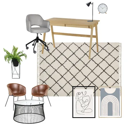 Study Interior Design Mood Board by Lucy Bellinger on Style Sourcebook