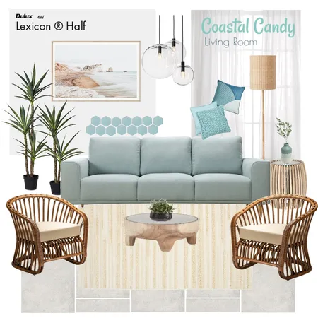 Coastal Candy Interior Design Mood Board by The Nani Studio on Style Sourcebook
