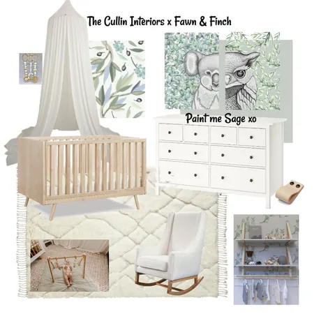 The Cullin Interiors x Fawn & Finch - Nursery Interior Design Mood Board by BY. LAgOM on Style Sourcebook
