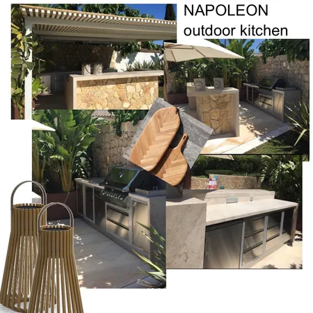 Napoleon outdoor kitchen Interior Design Mood Board by Magnea on Style Sourcebook