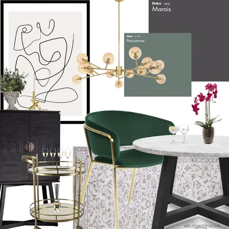 Modern Dinning Style board Interior Design Mood Board by MelissaTdesigns on Style Sourcebook