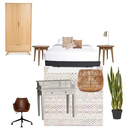 Bedroom Makeover Interior Design Mood Board by Carolina Ferraz on Style Sourcebook