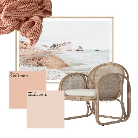 coral mood Interior Design Mood Board by Olivia Owen Interiors on Style Sourcebook