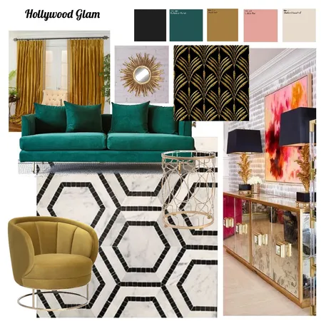 Hollywood glam 4 Interior Design Mood Board by iisha Mae on Style Sourcebook