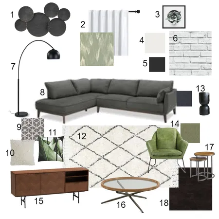 IDI Modole 9 - living room Interior Design Mood Board by janiehachey on Style Sourcebook