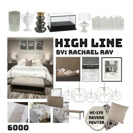 6000 Highline Interior Design Mood Board by showroomdesigner2622 on Style Sourcebook