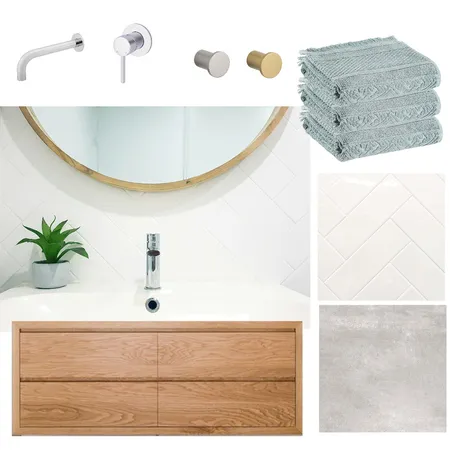 Bathroom Interior Design Mood Board by yvettemaree on Style Sourcebook