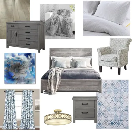 Module 9 Guest Bedroom Interior Design Mood Board by AmandaH on Style Sourcebook