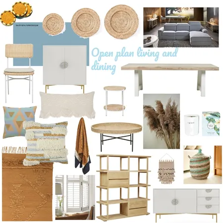 open plan dining and living Interior Design Mood Board by maddstaylor on Style Sourcebook