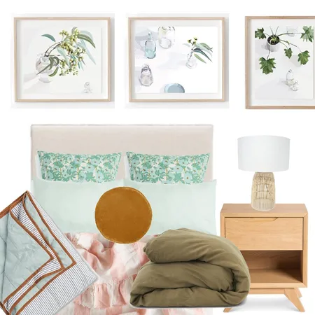 Hoffman Master Bedroom Interior Design Mood Board by Holm & Wood. on Style Sourcebook