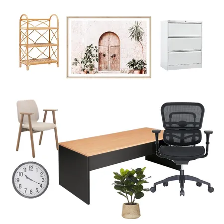 Office Area Interior Design Mood Board by Tess Barbala on Style Sourcebook