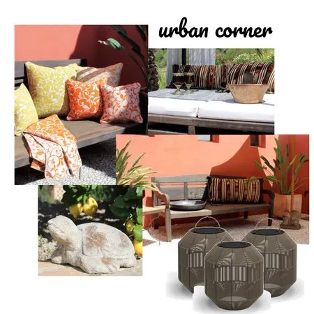Urban corner Interior Design Mood Board by Magnea on Style Sourcebook