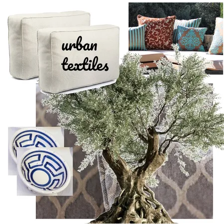 Urban textiles Interior Design Mood Board by Magnea on Style Sourcebook