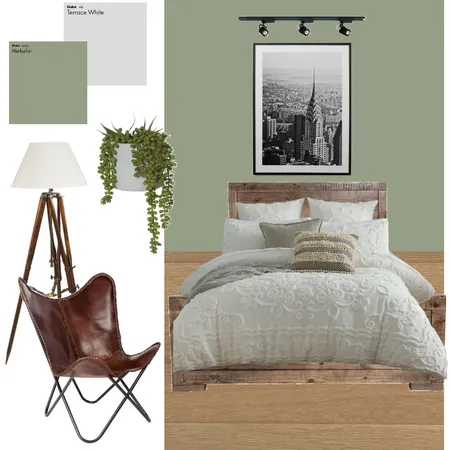 industrial bedroom-2 Interior Design Mood Board by natalie kang on Style Sourcebook