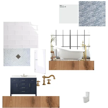 Master Bath South Hamilton MA Interior Design Mood Board by BlueHorizonsDesign on Style Sourcebook