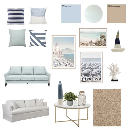 Coastal Touch Interior Design Mood Board by Go Figure Creative Designs on Style Sourcebook