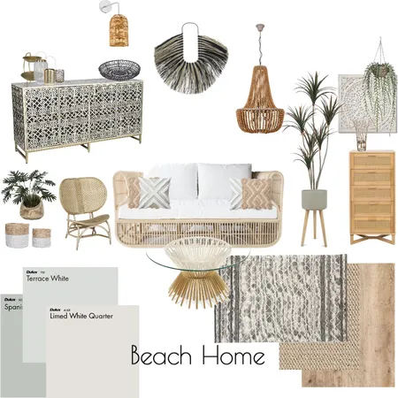 Beach Home Interior Design Mood Board by chan Venly on Style Sourcebook