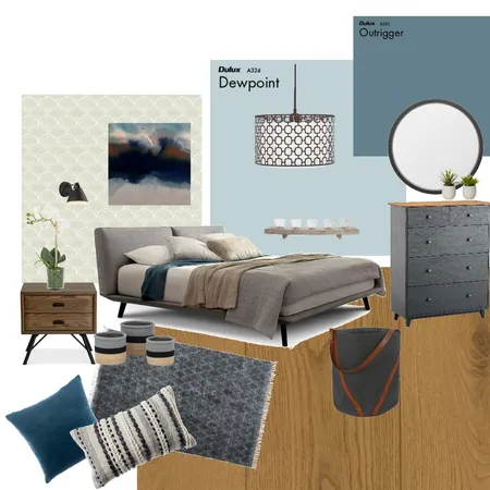 פרוייקט סיום חדר שינה Interior Design Mood Board by orly rosenfeld on Style Sourcebook