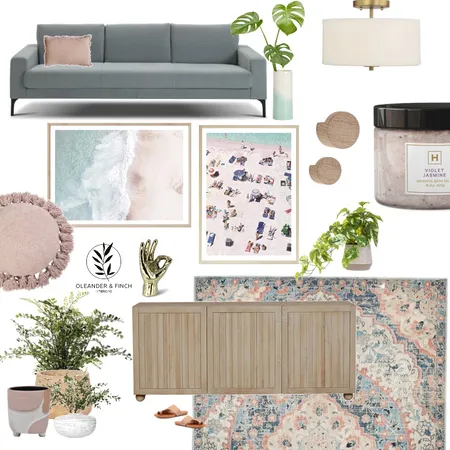 Modern beach life Interior Design Mood Board by Oleander & Finch Interiors on Style Sourcebook