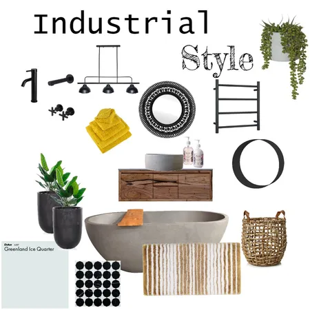 industrial Interior Design Mood Board by Wilson on Style Sourcebook