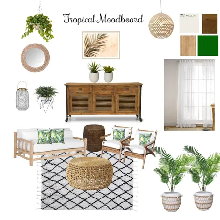 Tropical Moodboard 2 Interior Design Mood Board by anjum on Style Sourcebook