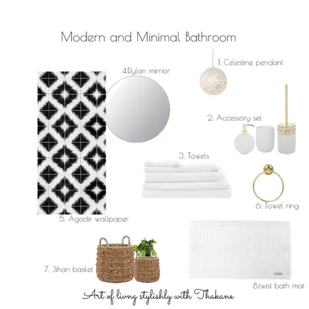 Bathroom Interior Design Mood Board by thakanem on Style Sourcebook