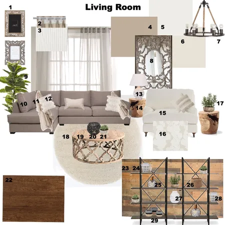 mod9 living room Interior Design Mood Board by BrittaniRobinson on Style Sourcebook
