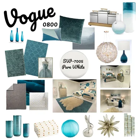 0800 Vogue Interior Design Mood Board by showroomdesigner2622 on Style Sourcebook