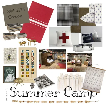 Summer Camp 0832 Interior Design Mood Board by showroomdesigner2622 on Style Sourcebook