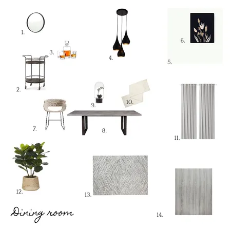 dining room Interior Design Mood Board by yboron on Style Sourcebook