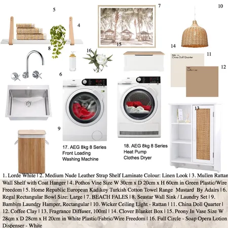 Laundry Interior Design Mood Board by jordantownley on Style Sourcebook