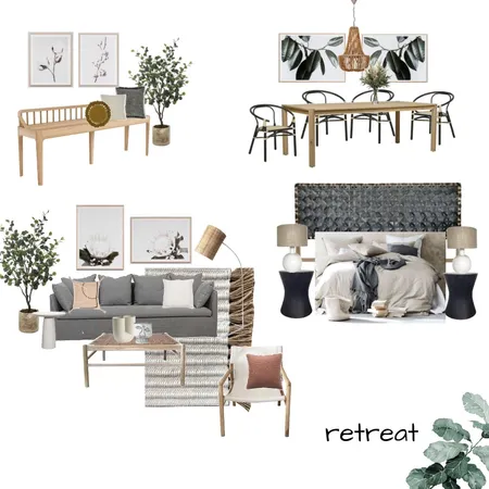 DENNIS RETREAT Interior Design Mood Board by NatFrolla on Style Sourcebook