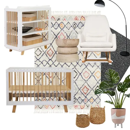 Nursery Interior Design Mood Board by Saturday House Interiors on Style Sourcebook