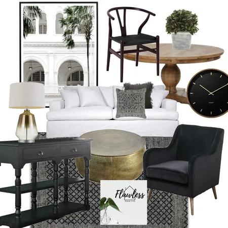 gold accents Interior Design Mood Board by Flawless Interiors Melbourne on Style Sourcebook