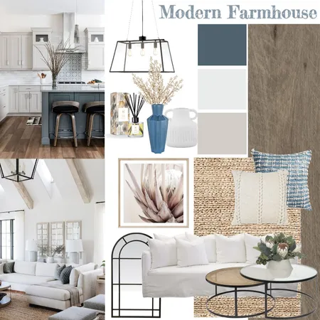 Modern Farmhouse 3 Interior Design Mood Board by JessicaM on Style Sourcebook