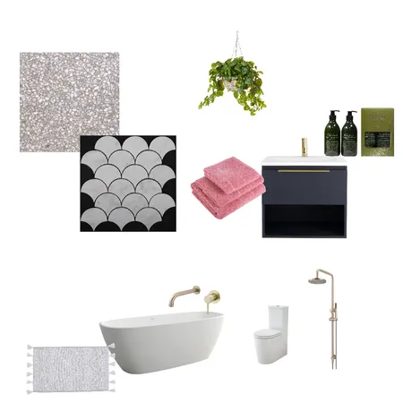 Bathroom 1 Interior Design Mood Board by s.dornauf on Style Sourcebook