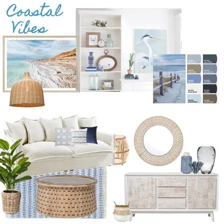 Coastal 2 Interior Design Mood Board by hirraazher on Style Sourcebook