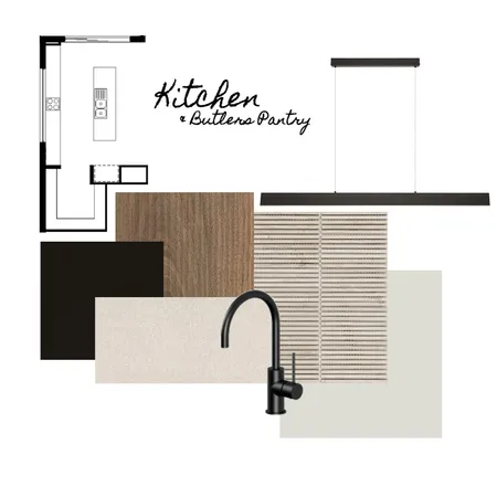 C&E - Kitchen/Butlers Pantry Interior Design Mood Board by Ellens.edit on Style Sourcebook